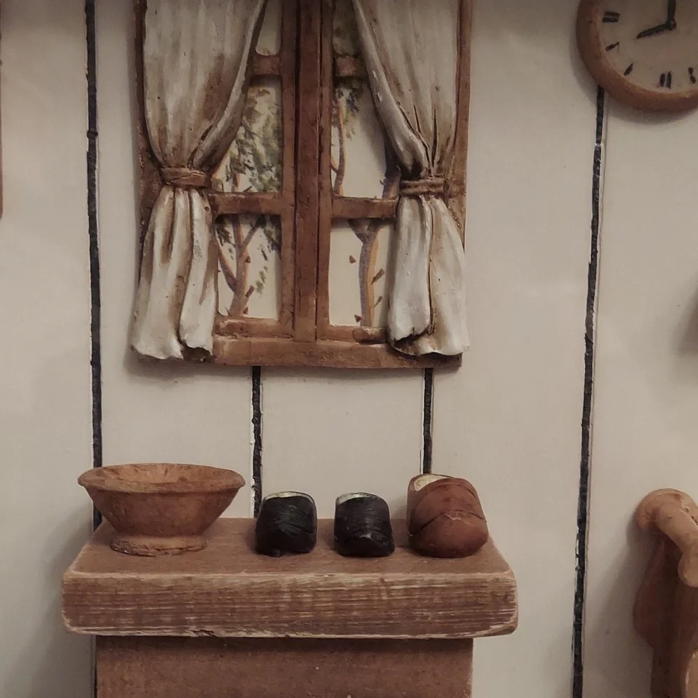 Rustic Farm home shadow box.